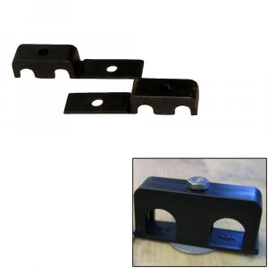 Weld Mount Double Poly Clamp f/1/4&quot; x 20 Studs - 3/8&quot; OD - Requires 1&quot; Stud - Qty. 25 [80375]
