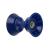C.E. Smith 3&quot; Bow Bell Roller Assembly - Blue TPR [29330]