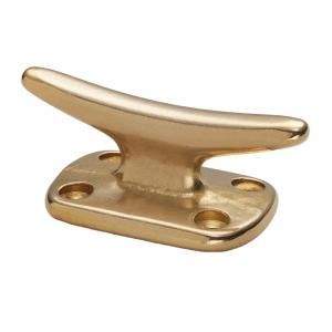 Whitecap Fender Cleat - Polished Brass - 2&quot; [S-976BC]