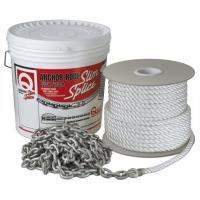 Quick Anchor Rode 30' of 8mm Chain 170' of 1/2&quot; Rope [FVC08031231CA00]