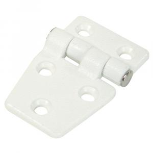 Whitecap Shortside Door Hinge - White Nylon - 1-3/8&quot; x 2-1/4&quot; [S-3033]