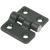 Whitecap Butt Hinge - Black Nylon - 1-1/2&quot; x 1-3/8&quot; [S-3034]