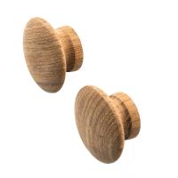 Whitecap Teak Round Drawer Knob - 2&quot; - 2 Pack [60120-A]