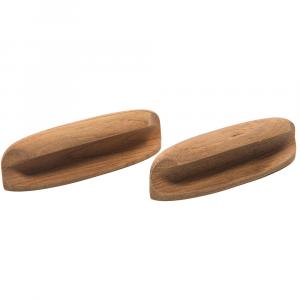 Whitecap Teak Oval Drawer Pull - 4&quot;L - 2 Pack [60147-A]