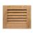 Whitecap Teak Louvered Insert - 7-1/2&quot; x 9-1/8&quot; x 3/4&quot; [60712]