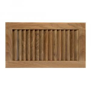 Whitecap Teak Louvered Insert - 16&quot; x 9-1/8&quot; x 3/4&quot; [60710]