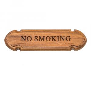 Whitecap Teak &quot;No Smoking&quot; Name Plate [62672]