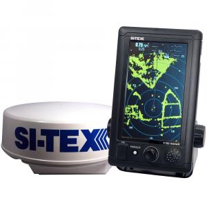 SI-TEX T-760 Compact Color Radar w/4kW 18&quot; Dome - 7&quot; Touchscreen [T-760]