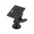 RAM Mount 3.625&quot; Vesa Plate w/75 x 75mm Hole Pattern and Short Arm Surface Mount [RAM-101U-B-2461]