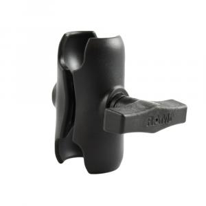 RAM Mount Composite Short Double Socket Arm f/1.5&quot; Ball Base [RAP-201U-B]