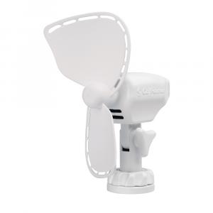 SEEKR by Caframo Ultimate 747 12V 2-Speed 7&quot; Fan w/Lighter Plug - White [747DCWCS]