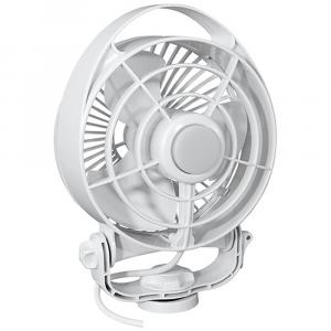 SEEKR by Caframo Maestro 12V 3-Speed 6&quot; Marine Fan w/LED Light - White [7482CAWBX]