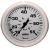 Faria Dress White 4&quot; Speedometer - 55 MPH (Pitot) [33112]