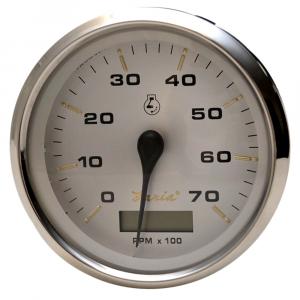 Faria Kronos 4&quot; Tachometer w/Hourmeter - 7,000 RPM (Gas - Outboard) [39040]