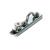 Ronstan Series 19 C-Track Slide - Saddle Top &amp; Spring Loaded Stop - 71mm (2-25/32&quot;) Length [RC81940]