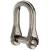 Ronstan Standard Dee Slotted Pin Shackle - 3/16&quot; Pin - 23/32&quot;L x 13/32&quot;W [RF150]