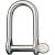 Ronstan Wide Dee Shackle - 3/16&quot; Pin - 1-3/32&quot;L x 25/32&quot;W [RF1852]