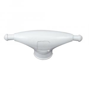 Whitecap Rubber Spreader Boot - Pair - Large - White [S-9200P]