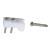 Perko Door Catches - White Nylon/Stainless - Pair [0554DP]