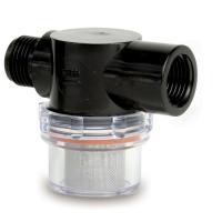 Shurflo by Pentair Twist-On Water Strainer - 1/2&quot; Pipe Inlet - Clear Bowl [255-313]