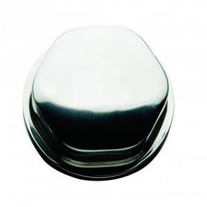 Schmitt Marine Faux Center Nut - Chrome/Plastic - 1/2&quot; 3/4&quot; Base f/Cast Steering Wheels [CAP0304]