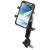 RAM Mount Tough-Claw Base w/Long Double Socket Arm &amp; Universal X-Grip IV f/Large Phone/Phablet Cradle [RAM-B-400-C-UN10U]