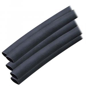Ancor Adhesive Lined Heat Shrink Tubing (ALT) - 3/8&quot; x 6&quot; - 5-Pack - Black [304106]