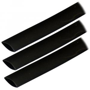 Ancor Adhesive Lined Heat Shrink Tubing (ALT) - 3/4&quot; x 3&quot; - 3-Pack - Black [306103]