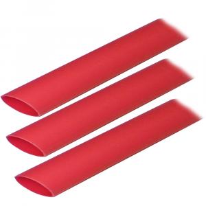 Ancor Adhesive Lined Heat Shrink Tubing (ALT) - 3/4&quot; x 3&quot; - 3-Pack - Red [306603]