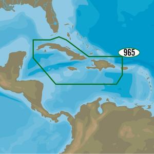 C-MAP 4D NA-D965 - Cuba, Dominican Republic, Caymans &amp; Jamaica [NA-D965]