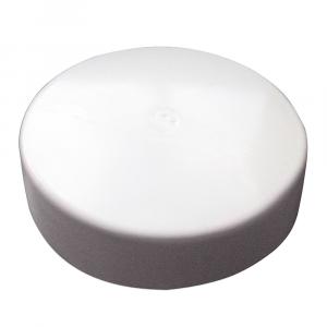 Monarch White Flat Piling Cap - 6&quot; [WFPC-6]