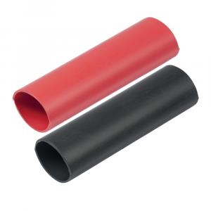 Ancor Heavy Wall Heat Shrink Tubing - 3/4&quot; x 3&quot; - 2-Pack - Black/Red [326202]