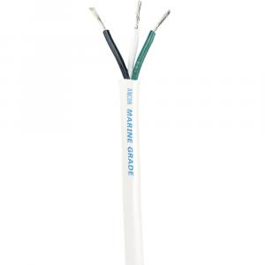 Ancor White Triplex Cable - 16/3 AWG - Round - 250' [133725]