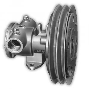 Jabsco 1-1/4&quot; Electric Clutch Pump - Double A Groove Pulley - 12V [11870-0005]