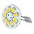 Lunasea G4 Back Pin 0.9&quot; LED Light - Warm White [LLB-21BW-21-00]