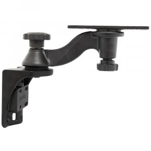 RAM Mount Single 6&quot; Swing Arm with 6.25&quot; x 2&quot; Rectangle Base and Vertical Mounting Base [RAM-109VU]