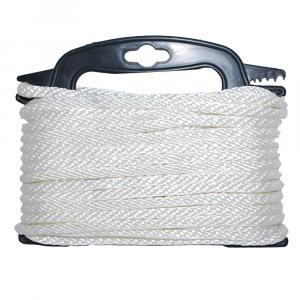 Attwood Braided Nylon Rope - 3/16&quot; x 100' - White [117553-7]