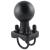 RAM Mount Double U-Bolt Base w/D Size 2.25&quot; Ball for Rails from 1&quot; to 1.25&quot; in Diameter [RAM-D-235U]