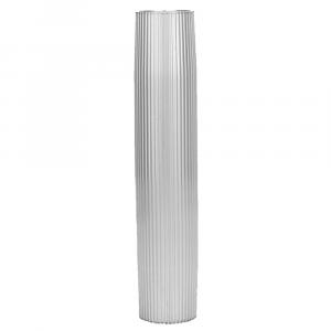TACO Aluminum Ribbed Table Pedestal - 2-3/8&quot; O.D. - 27-1/2&quot; Length [Z60-7279VEL27.5-2]