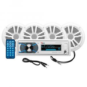 Boss Audio MCK632WB.64 Marine Stereo  2 Pairs of 6.5&quot; Speaker Kit - White [MCK632WB.64]