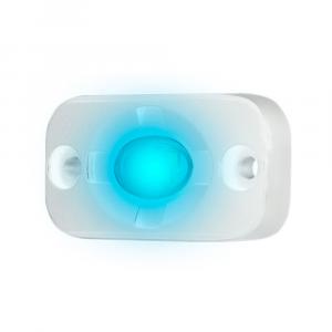 HEISE Marine Auxiliary Accent Lighting Pod - 1.5&quot; x 3&quot; - White/Blue [HE-ML1B]