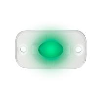 HEISE Marine Auxiliary Accent Lighting Pod - 1.5&quot; x 3&quot; - White/Green [HE-ML1G]