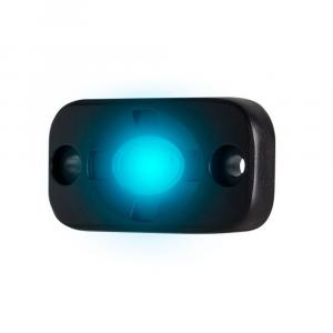 HEISE Auxiliary Accent Lighting Pod - 1.5&quot; x 3&quot; - Black/Blue [HE-TL1B]