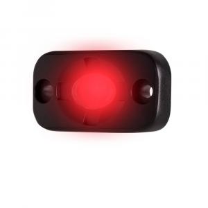 HEISE Auxiliary Accent Lighting Pod - 1.5&quot; x 3&quot; - Black/Red [HE-TL1R]
