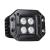 HEISE Blackout LED Cube Light - Flush Mount - 3&quot; [HE-BFMCL2]