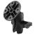 RAM Mount Composite 1&quot; Ball Short Length Double Socket Arm w/2.5&quot; Round Base Including AMPs Hole Pattern [RAP-B-103U-A]