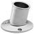 Whitecap Top-Mounted Flag Pole Socket - CP/Brass - 1-1/4&quot; ID [S-5003]
