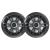 Fusion EL-FL651SPG EL Series Full Range Shallow Mount Marine Grey Speakers - 6.5&quot; w/ LED Lights [010-02080-20]