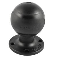 RAM Mount D Size 2.25&quot; Ball on Round Plate w/AMPS Hole Pattern [RAM-D-254U]