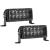 RIGID Industries SAE Compliant E-Series 6&quot; Light Bar - Pair - Black [106613]